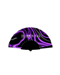 Abanico Purple Waves