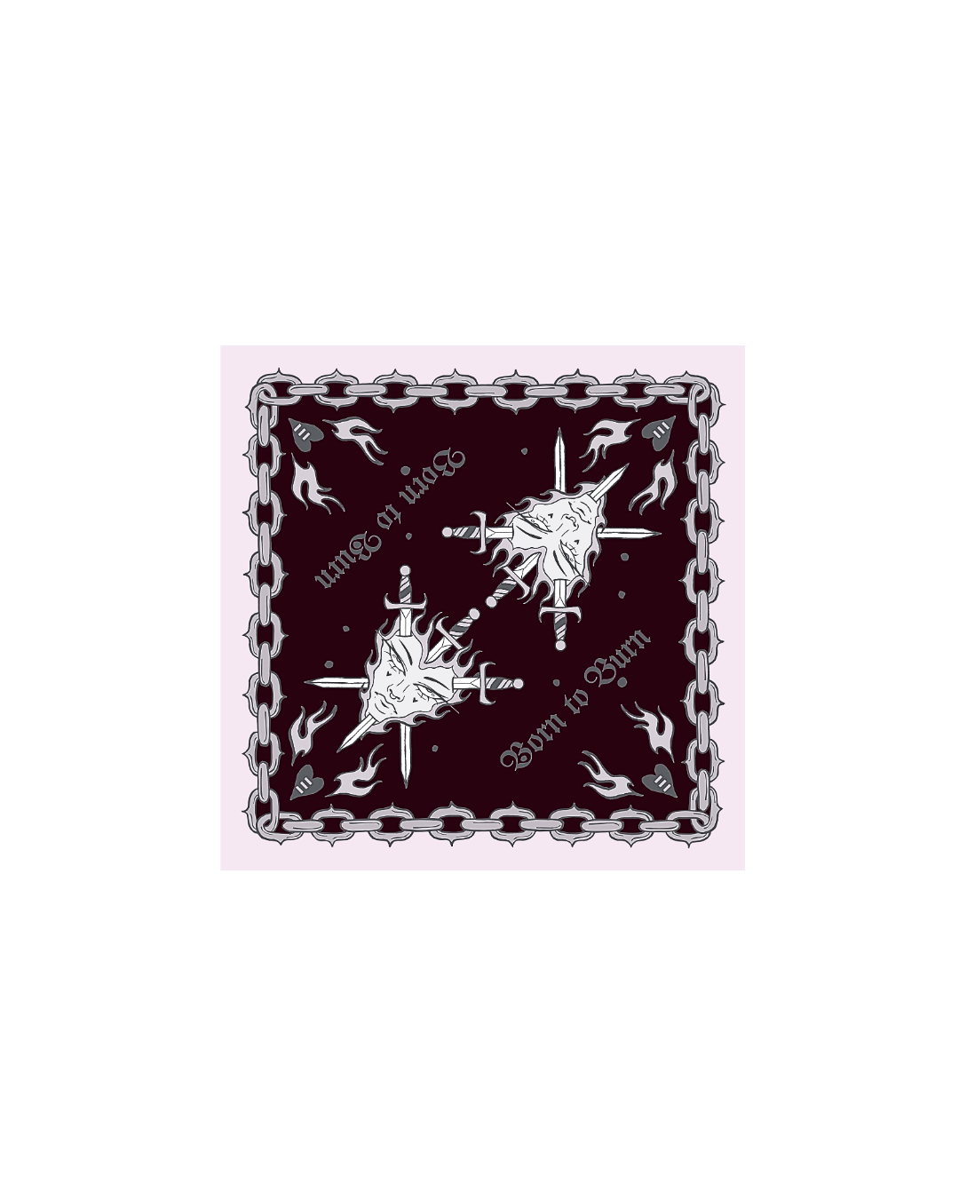 Bandana | Burn Black