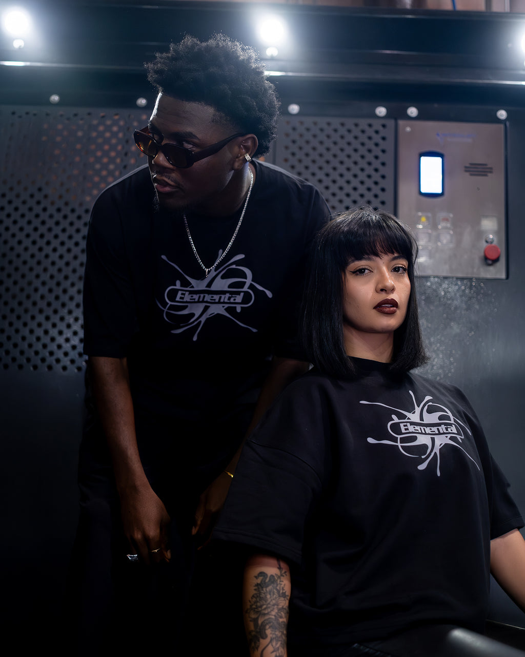 Camiseta Boxy Fit | Liquid Metal
