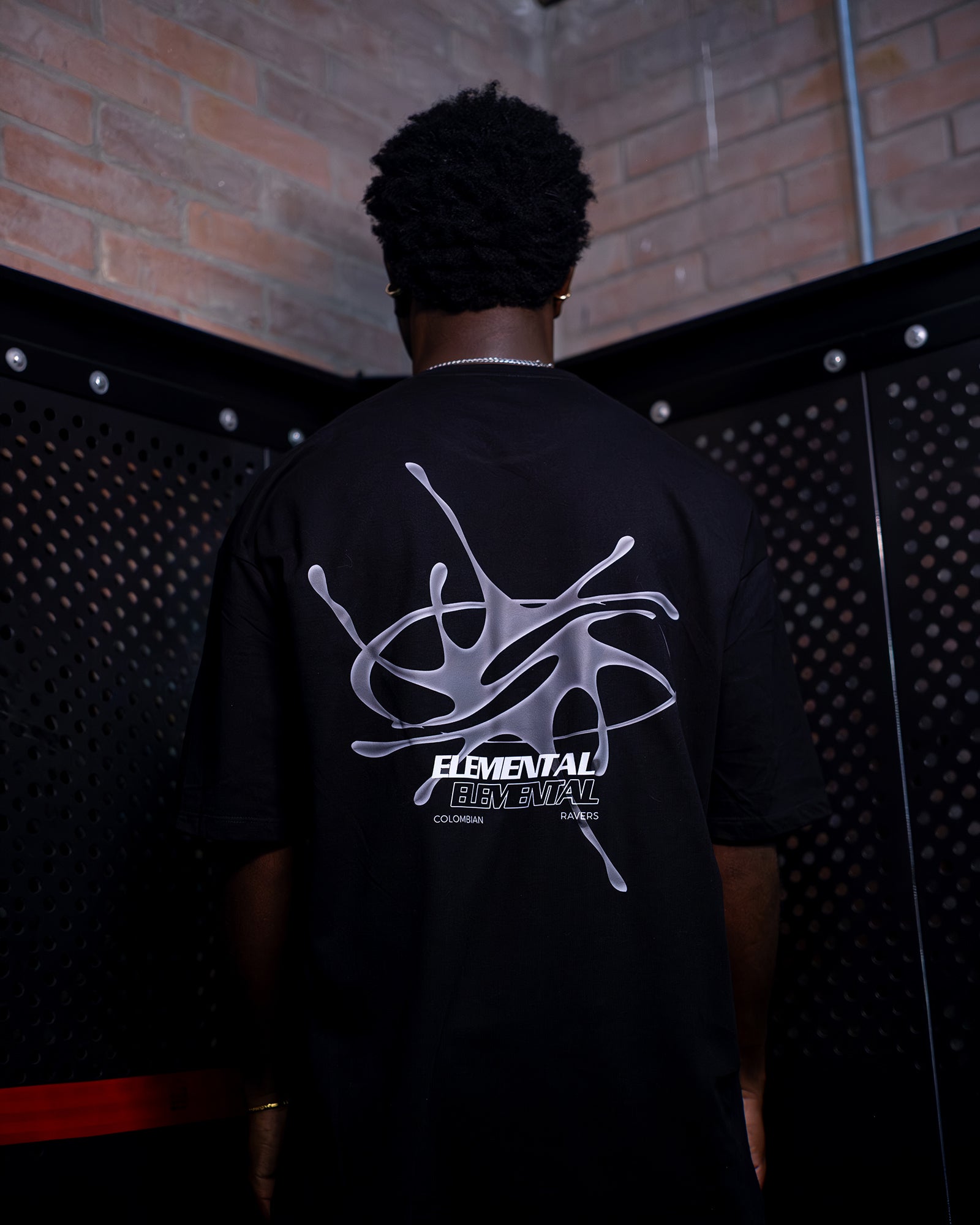 Camiseta Boxy Fit | Liquid Metal