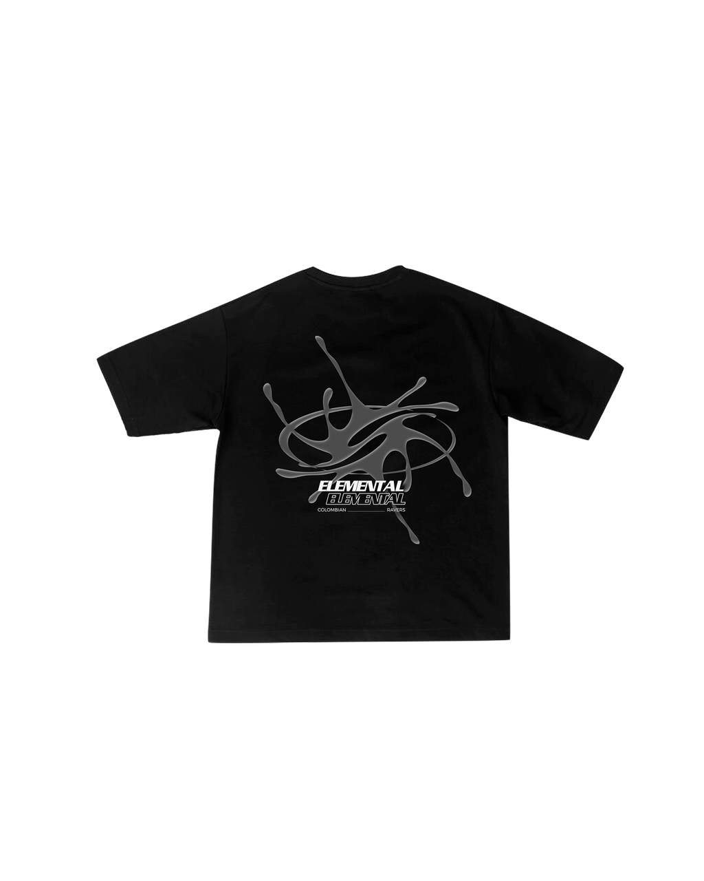 Camiseta Boxy Fit | Liquid Metal