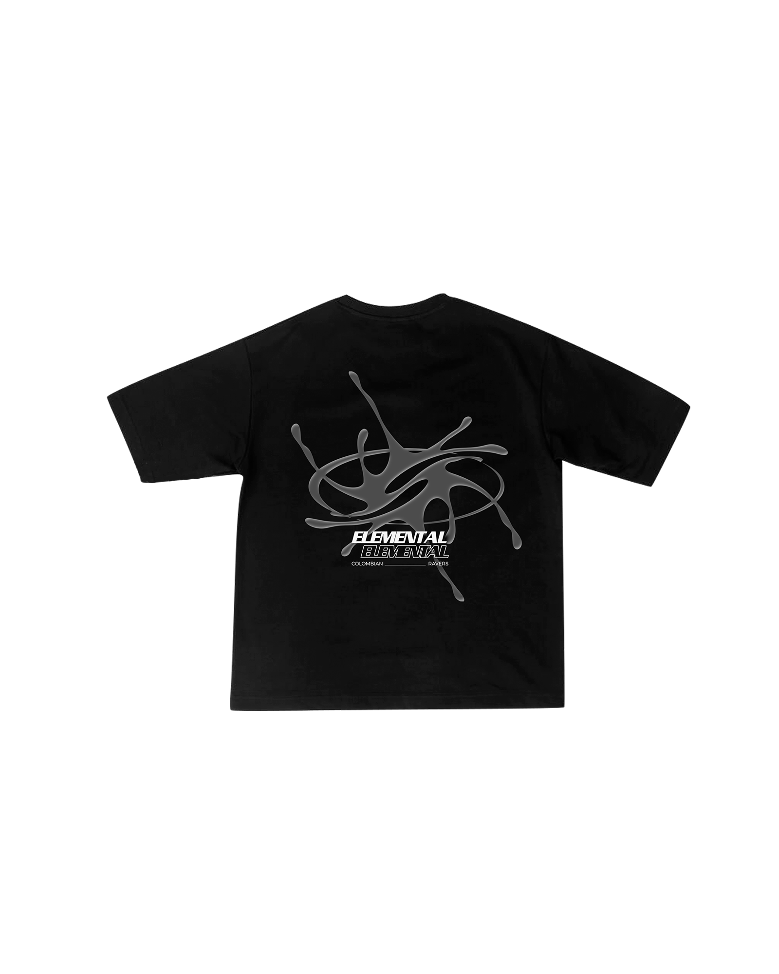 Camiseta Boxy Fit | Liquid Metal