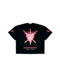 Camiseta Boxy Fit | Born to Burn Black