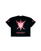 Camiseta Boxy Fit | Born to Burn Black