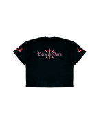 Camiseta Boxy Fit | Born to Burn Black